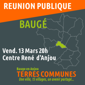 REUNION PUBLIQUE BAUGE